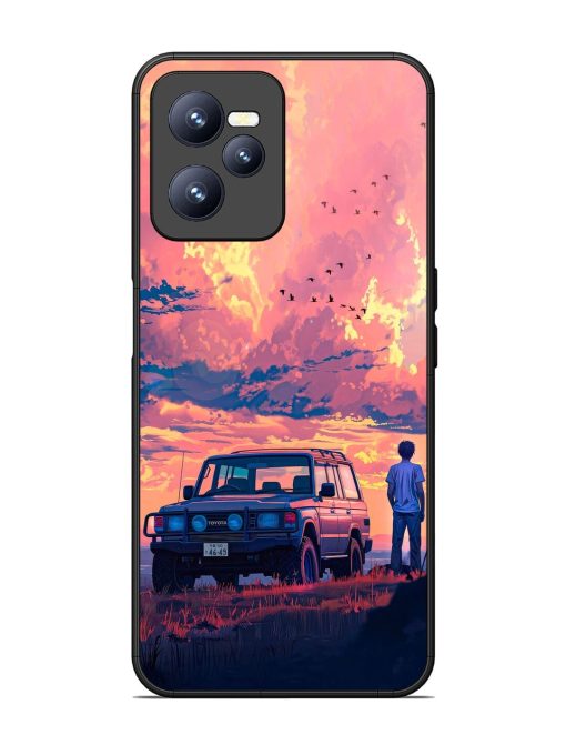 Solitude'S Horizon Glossy Soft Edge Case for Realme C35 Chachhi