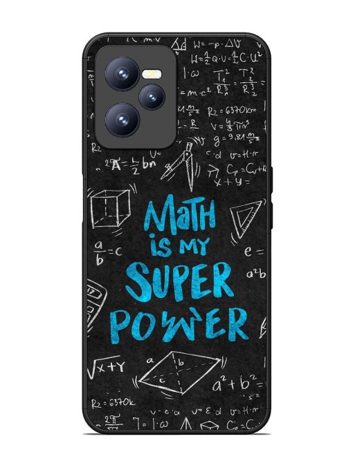 Math Magic Glossy Soft Edge Case for Realme C35 Chachhi