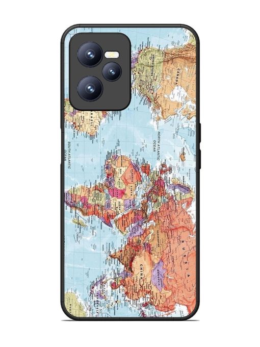 Our Blue Marble Glossy Soft Edge Case for Realme C35 Chachhi