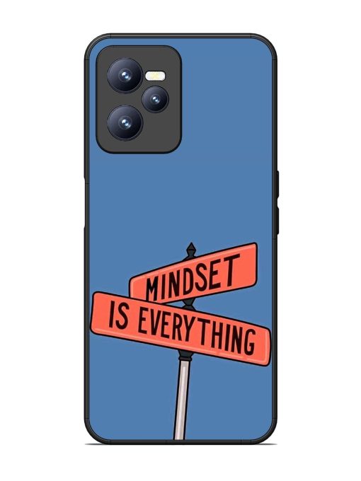 Mindset Matters Glossy Soft Edge Case for Realme C35 Chachhi