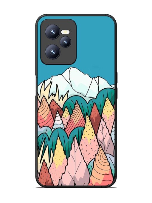 Mountain Dreamscape Glossy Soft Edge Case for Realme C35 Chachhi