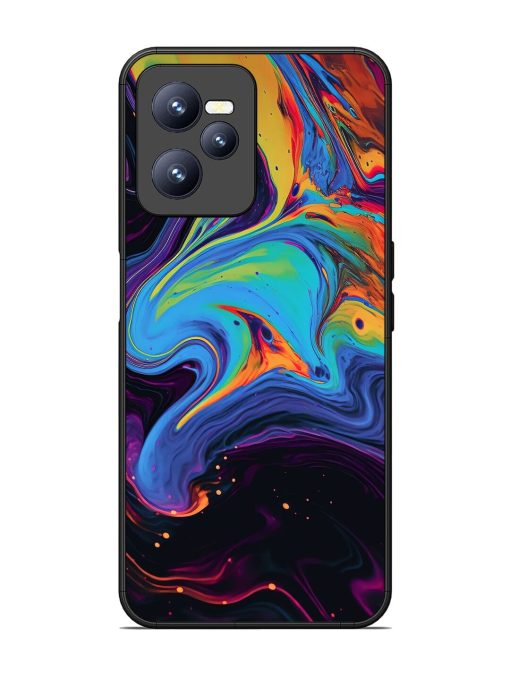 Liquid Dreamscape Glossy Soft Edge Case for Realme C35 Chachhi