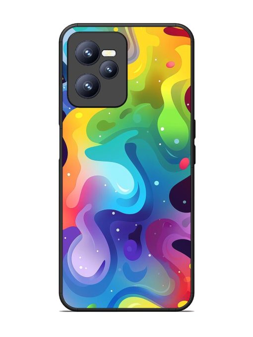 Rainbow River Glossy Soft Edge Case for Realme C35 Chachhi