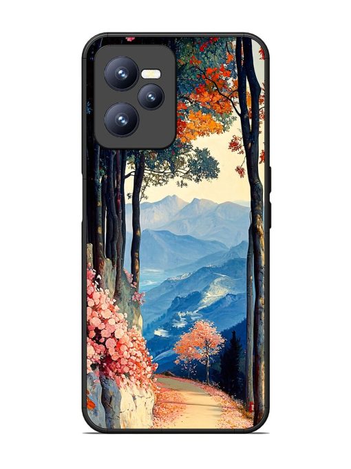 Mountainside Serenity Glossy Soft Edge Case for Realme C35 Chachhi