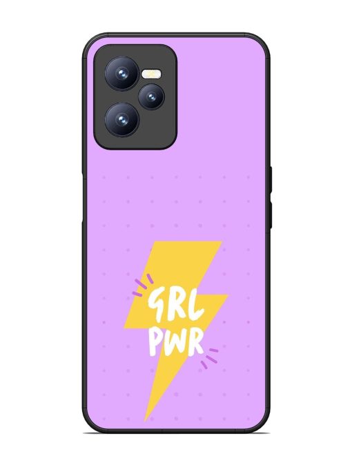 Girl Power Spark Glossy Soft Edge Case for Realme C35 Chachhi