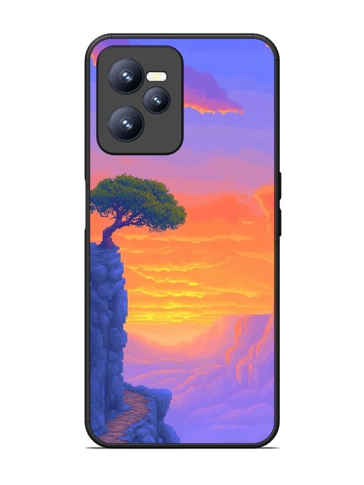 Cliffside Solitude Glossy Soft Edge Case for Realme C35 Chachhi