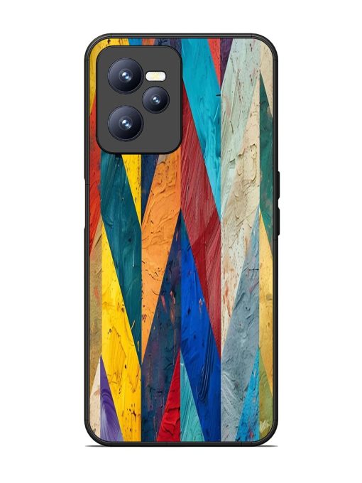 Abstract Tapestry Glossy Soft Edge Case for Realme C35 Chachhi