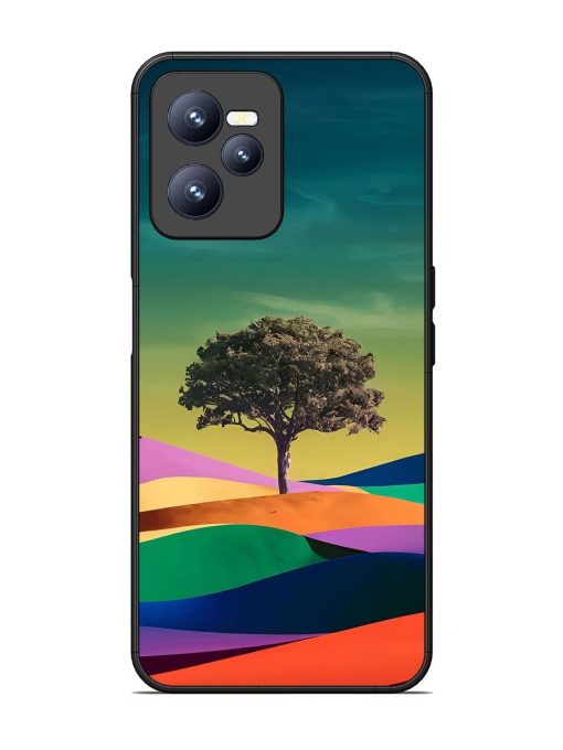 Rainbow'S Lone Sentinel Glossy Soft Edge Case for Realme C35 Chachhi