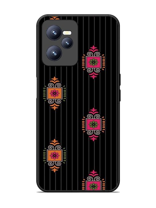 Ornate Elegance Glossy Soft Edge Case for Realme C35 Chachhi