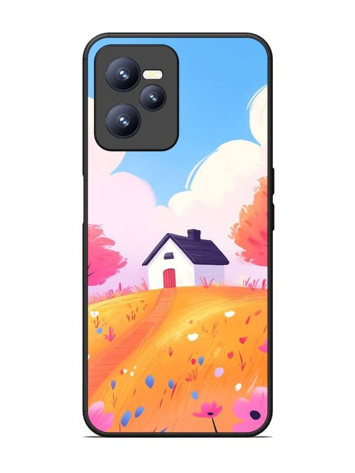 Hilltop Haven Glossy Soft Edge Case for Realme C35 Chachhi