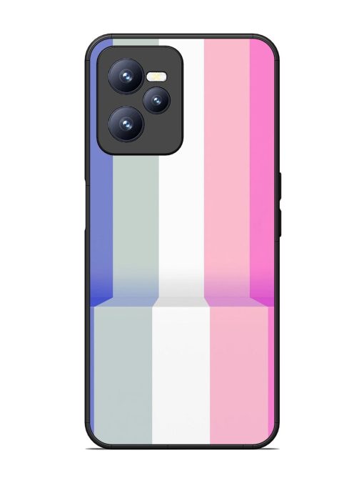 Pastel Palette Glossy Soft Edge Case for Realme C35 Chachhi