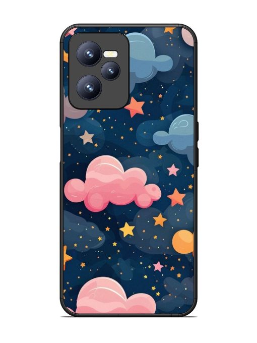 Twinkling Dreams Glossy Soft Edge Case for Realme C35 Chachhi