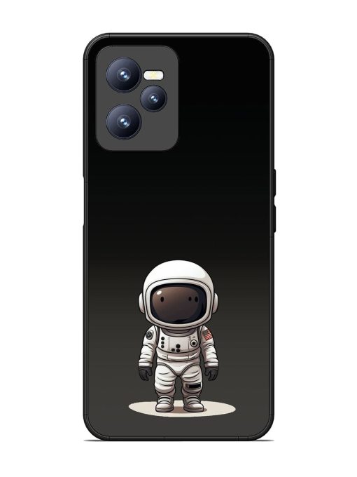 Neon Astronaut Glossy Soft Edge Case for Realme C35 Chachhi