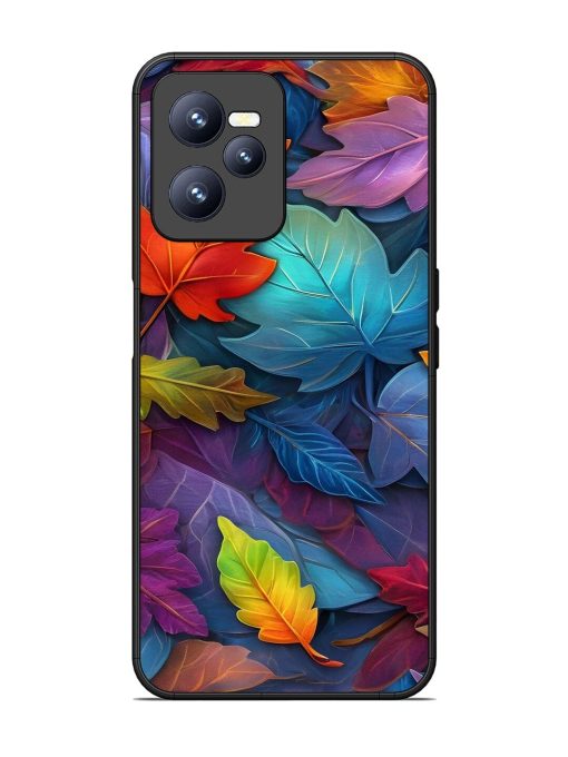 Autumn'S Embrace Glossy Soft Edge Case for Realme C35 Chachhi