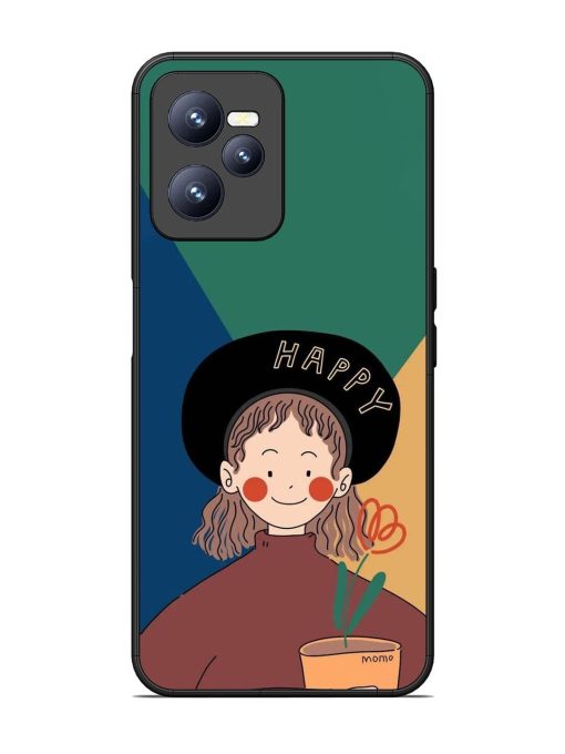 Happy Momo Glossy Soft Edge Case for Realme C35 Chachhi