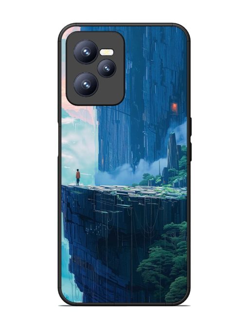 Solitude In The Sky Glossy Soft Edge Case for Realme C35 Chachhi