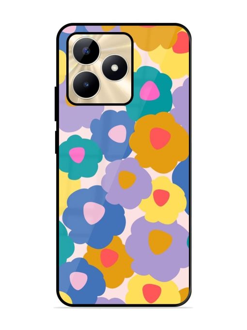 Flower Power Glossy Soft Edge Case for Realme C51