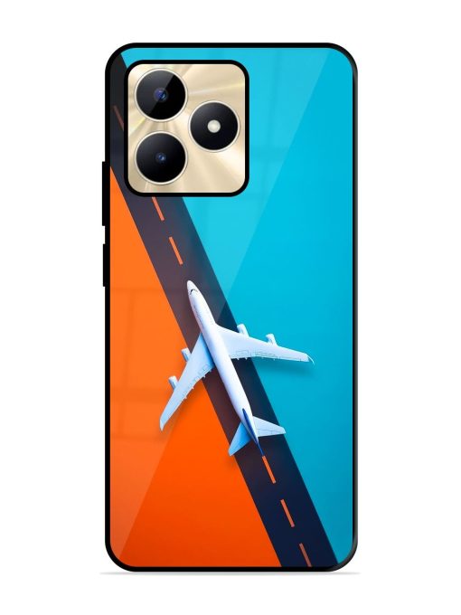 Skyward Bound Glossy Soft Edge Case for Realme C53 Chachhi