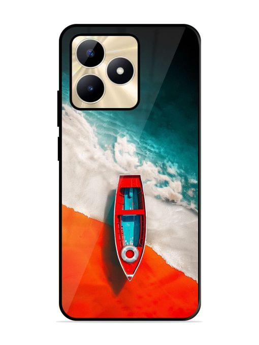 Crimson Tide Glossy Soft Edge Case for Realme C53 Chachhi