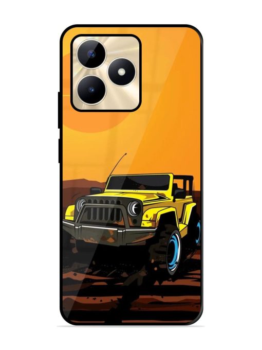 Sunset Cruise Glossy Soft Edge Case for Realme C53 Chachhi