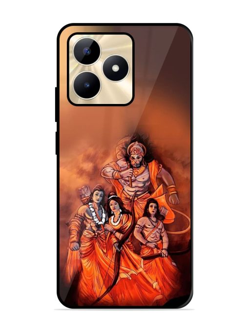 Sita Ram Glossy Soft Edge Case for Realme C53 Chachhi