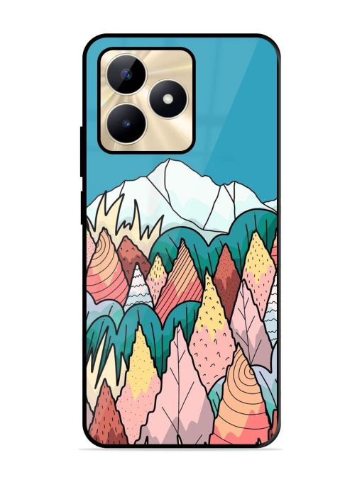 Mountain Dreamscape Glossy Soft Edge Case for Realme C53 Chachhi