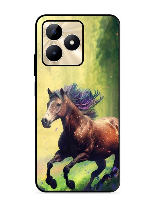 Enchanted Gallop Glossy Soft Edge Case for Realme C53 Chachhi