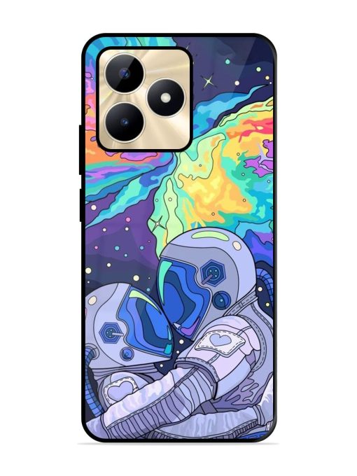 Cosmic Love Glossy Soft Edge Case for Realme C53 Chachhi