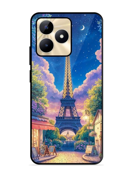 Twilight In Paris Glossy Soft Edge Case for Realme C53 Chachhi