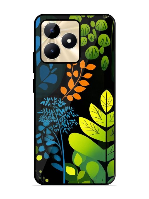 Midnight Garden Glossy Soft Edge Case for Realme C53 Chachhi