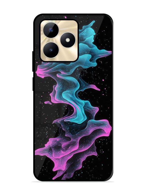 Cosmic Currents Glossy Soft Edge Case for Realme C53