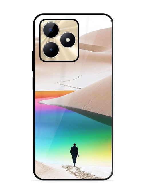 Desert Dreams Glossy Soft Edge Case for Realme C53 Chachhi