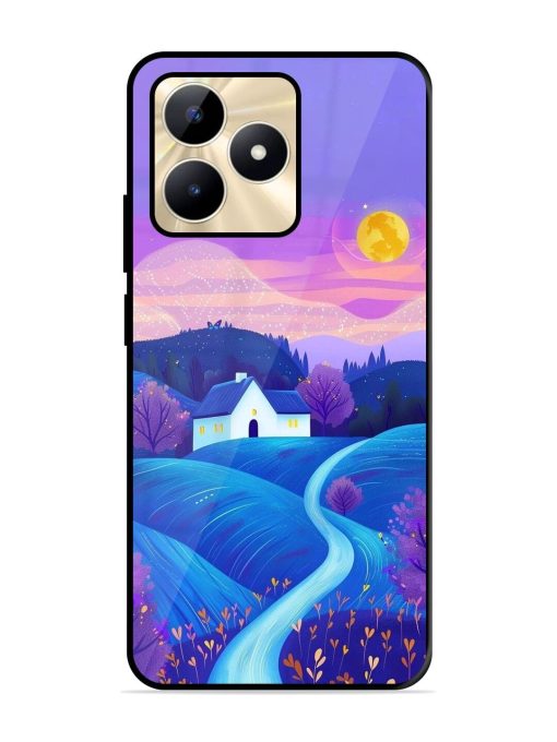 Moonlit Meadow Glossy Soft Edge Case for Realme C53 Chachhi