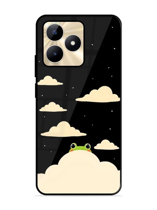 Froggy Night Sky Glossy Soft Edge Case for Realme C53 Chachhi