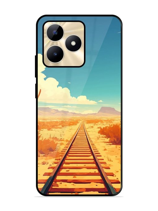 Endless Horizon Glossy Soft Edge Case for Realme C53 Chachhi