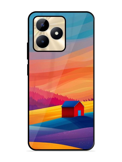 Sunset Solitude Glossy Soft Edge Case for Realme C53