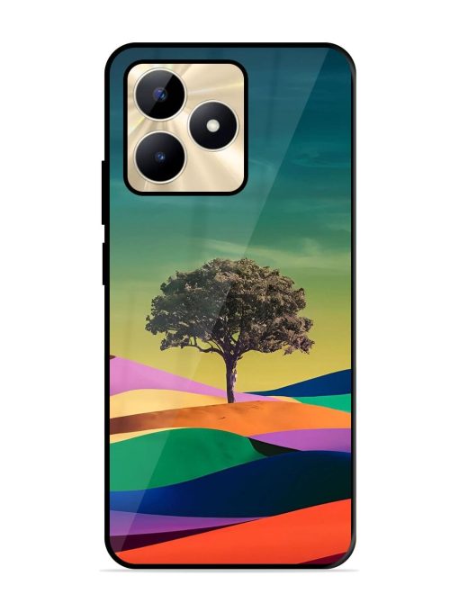 Rainbow'S Lone Sentinel Glossy Soft Edge Case for Realme C53 Chachhi