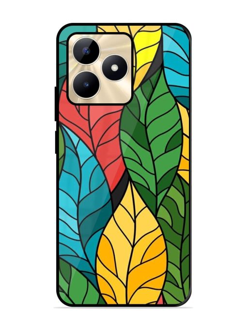 Foliage Fiesta Glossy Soft Edge Case for Realme C53 Chachhi