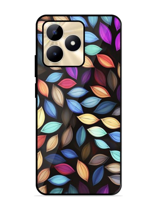 Colorful Kaleidoscope Glossy Soft Edge Case for Realme C53 Chachhi