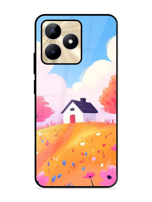 Hilltop Haven Glossy Soft Edge Case for Realme C53 Chachhi