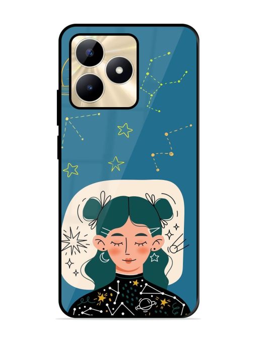 Cosmic Daydreamer Glossy Soft Edge Case for Realme C53 Chachhi