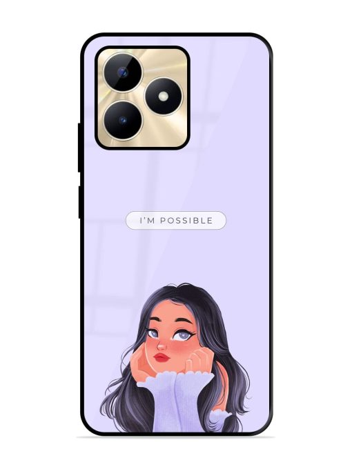 Im Possible Glossy Soft Edge Case for Realme C53 Chachhi