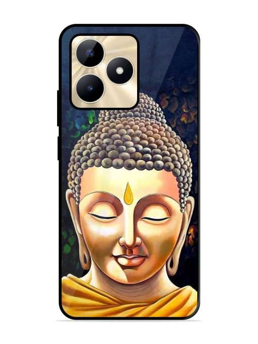 Buddha Face Glossy Soft Edge Case for Realme C53 Chachhi