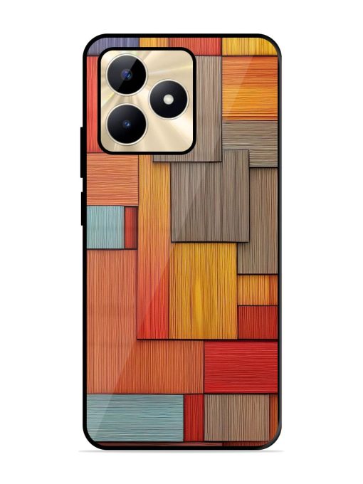 Woodsy Wonders Glossy Soft Edge Case for Realme C53 Chachhi