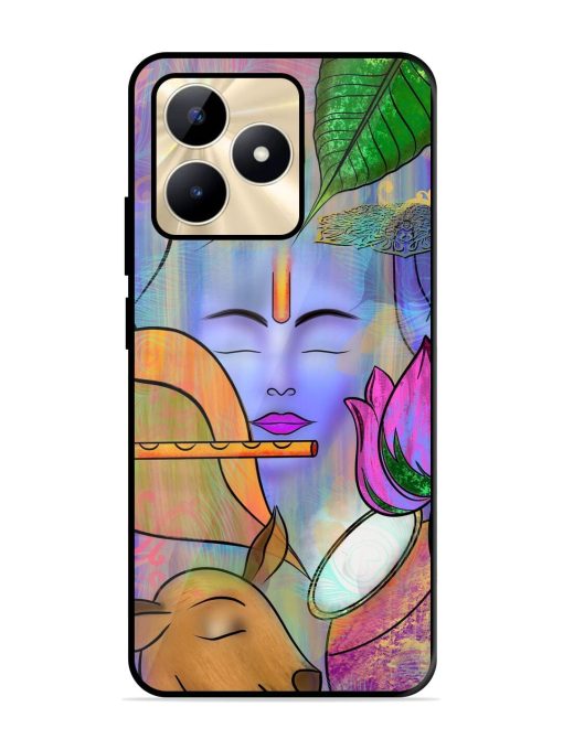 Divine Serenity Glossy Soft Edge Case for Realme C53 Chachhi