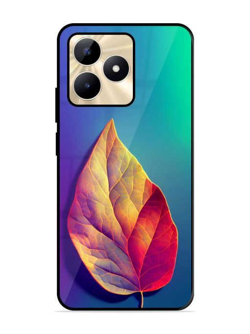 Autumn'S Embrace Glossy Soft Edge Case for Realme C53 Chachhi