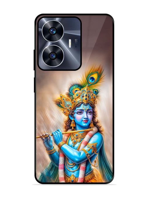 Divine Krishna Glossy Soft Edge Case for Realme C55 Chachhi