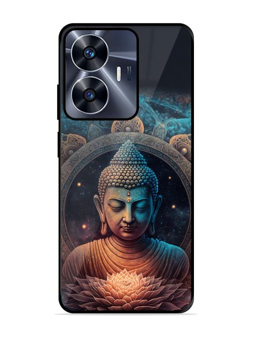 The Buddha Art Glossy Soft Edge Case for Realme C55 Chachhi