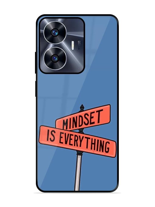 Mindset Matters Glossy Soft Edge Case for Realme C55