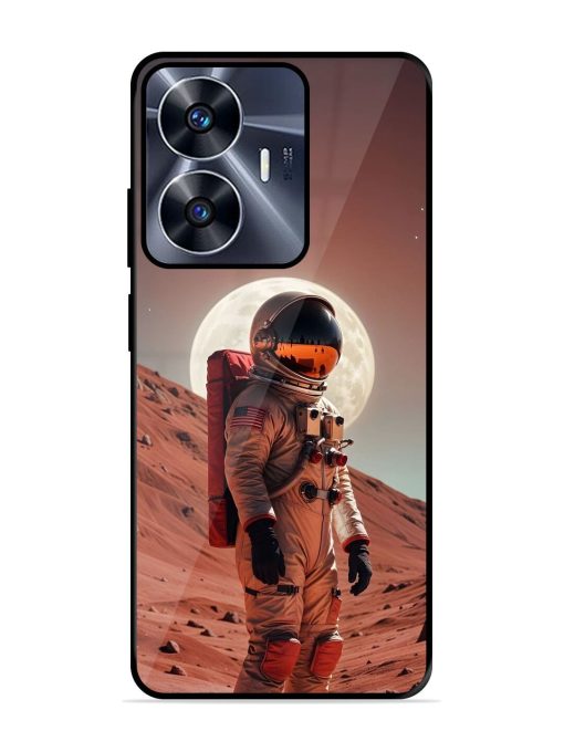 The Red Planet Glossy Soft Edge Case for Realme C55 Chachhi